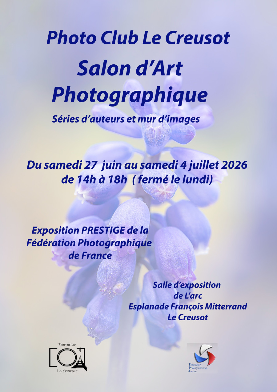 Salon d'auteurs d'art photographique du PC le Creusot
